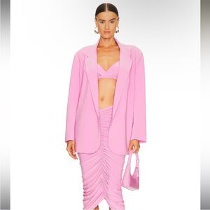 Norma Kamali Vibrant Pink Ensemble